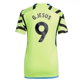 Arsenal Gabriel Jesus #9 Dámské Venkovní Dres 2023-24 Krátký Rukáv